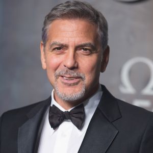 George Clooney à la soirée Omega "Lost in Space" pour fêter les 60 ans de la montre Speedmaster au Tate Modern à Londres, le 26 avril 2017.