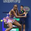 Venus Williams pendant l'US Open 2016 au USTA Billie Jean King National Tennis Center à Flushing Meadows, New York, le 1er septembre 2016.