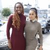 Venus Wiiliams et Lala Anthony arrivent au défilé de mode "Serena Williams" lors de la fashion week de New York City, New York, Etats-Unis, le 12 septembre 2016. © Agence/Bestimage