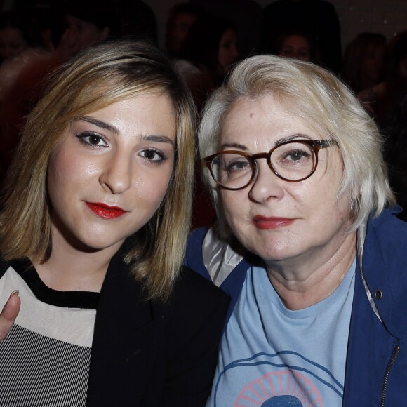 Marilou Berry et sa mère Josiane Balasko à Paris le 3 juillet 2013.