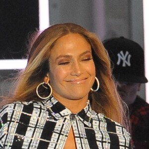 Jennifer Lopez en pleine répétition pour son concert du 4 juillet prochain dans les rues de New York, le 30 juin 2017