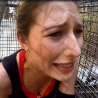 Camille Cerf terrorisée face aux tigres de Fort Boyard !