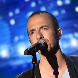 Exclusif - Le chanteur Calogero - Enregistrement de l'émission "La Chanson de l'Année, Fête de la Musique" à Nîmes, le 19 juin 2015, présentée par Nikos Aliagas pour la chaîne de télévision TF1.