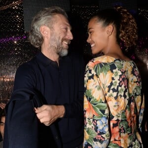 Exclusif - Vincent Cassel et sa compagne Tina Kunakey au VIP Room à Paris, France, le 1 er décembre 2016. © Rachid Bellak/Bestimage