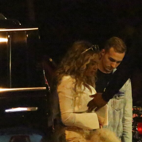 Exclusif - Beyonce et son mari Jay Z à la sortie des studios de Mack Sennett à Los Angeles, le 14 juillet 2017