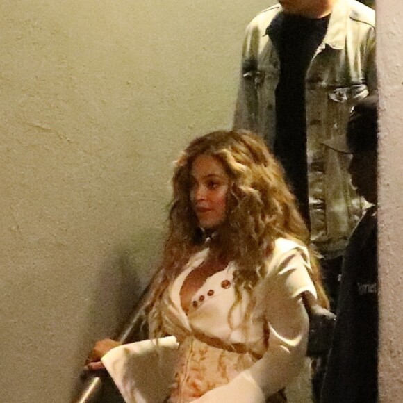 Exclusif - Beyonce et son mari Jay Z à la sortie des studios de Mack Sennett à Los Angeles, le 14 juillet 2017