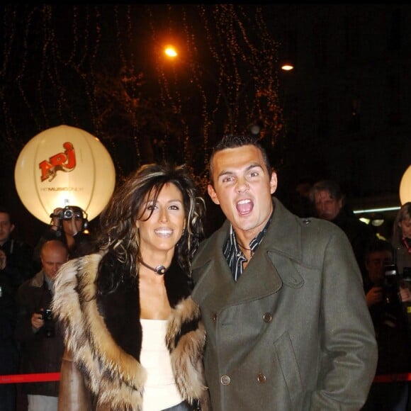 Richard Virenque et son ex-femme Stéphanie lors de la cérémonie des NRJ Music Awards le 21 janvier 2006.