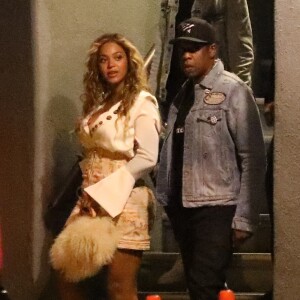 Exclusif - Beyoncé et son mari JAY-Z à Los Angeles, le 14 juillet 2017.