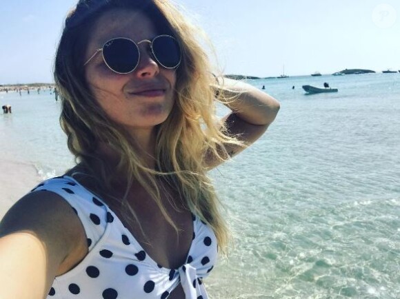 Núria Tomás pose sur Instagram. Juillet 2017.