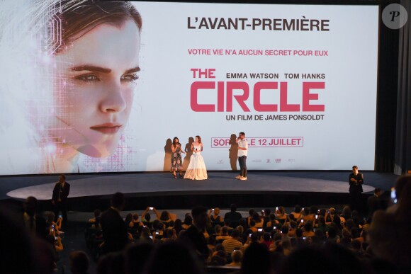 Emma Watson à l'avant-première de "The Circle" au cinéma UGC Normandie à Paris, le 21 juin 2017. © Lionel Urman/Bestimage