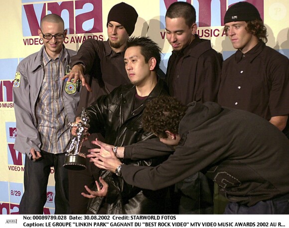 Linkin Park à New York en 2002.