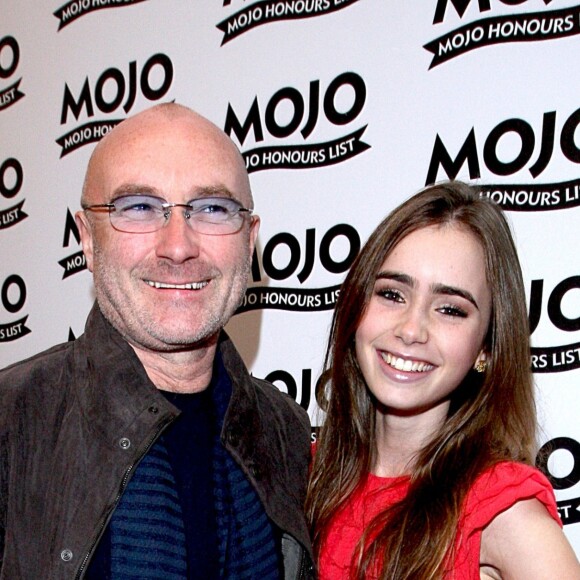Phil Collins et sa fille Lily le 16 juin 2008