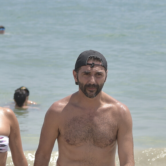 Eva Longoria et son mari José Baston à Ibiza le 21 juillet 2017.