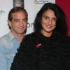 Exclusif - Ludovic Chancel et Sylvie Ortega Munos - Soirée cocktail dînatoire "Octobre Rose" au profit de l'association "à Chacun son Everest!" au Très Honoré à Paris, France, le 24 octobre 2016. © CVS/Bestimage
