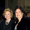 Barbara Sinatra et Jolie Schlatter, Soirée célébration du 60ème anniversaire de Mohamed Ali, à Hollywood en 2002.