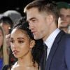 Robert Pattinson et sa compagne FKA Twigs à la première de "The Lost City of Z" à Londres, le 16 février 2017.