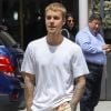Justin Bieber est allé déjeuner au Sugarfish Sushi à Beverly Hills, le 25 juillet 2017