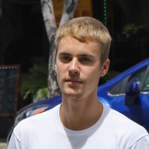 Justin Bieber est allé déjeuner au Sugarfish Sushi à Beverly Hills, le 25 juillet 2017