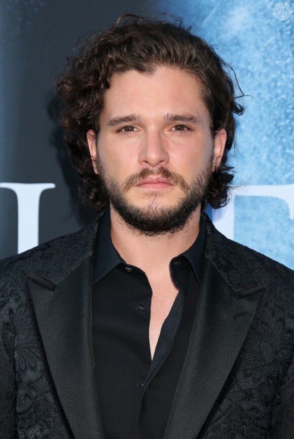 Kit Harington lors de la première de la saison 7 de 'Game of Thrones' au Disney Concert Hall à Los Angeles, le 12 juillet 2017.