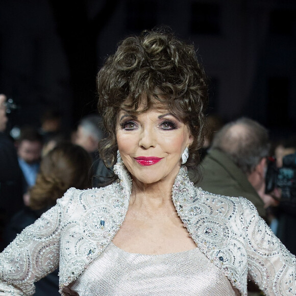 Joan Collins à la première de "The Time of Their Lives" à Londres, le 8 mars 2017.
