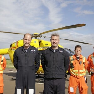 Le prince William, duc de Cambridge, a vécu le 27 juillet 2017 son dernier jour en tant que pilote d'hélicoptère-ambulance pour l'association East Anglia Air Ambulance à l'aéroport Marshall près de Cambridge.