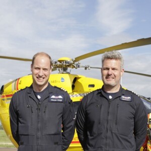 Le prince William, duc de Cambridge, a vécu le 27 juillet 2017 son dernier jour en tant que pilote d'hélicoptère-ambulance pour l'association East Anglia Air Ambulance à l'aéroport Marshall près de Cambridge.