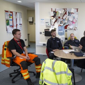 Le duc de Cambridge a vécu le 27 juillet 2017 son dernier jour en tant que pilote d'hélicoptère-ambulance pour l'association East Anglia Air Ambulance à l'aéroport Marshall près de Cambridge.