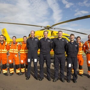 Le duc de Cambridge a vécu le 27 juillet 2017 son dernier jour en tant que pilote d'hélicoptère-ambulance pour l'association East Anglia Air Ambulance à l'aéroport Marshall près de Cambridge.