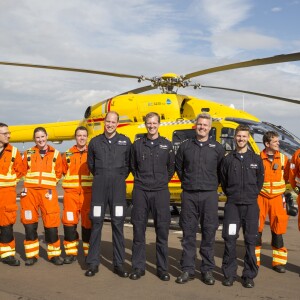 Le duc de Cambridge a vécu le 27 juillet 2017 son dernier jour en tant que pilote d'hélicoptère-ambulance pour l'association East Anglia Air Ambulance à l'aéroport Marshall près de Cambridge.