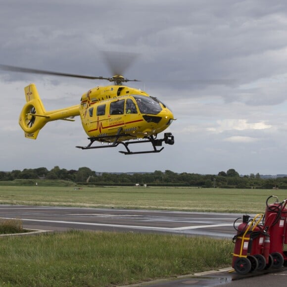 Le duc de Cambridge a vécu le 27 juillet 2017 son dernier jour en tant que pilote d'hélicoptère-ambulance pour l'association East Anglia Air Ambulance à l'aéroport Marshall près de Cambridge.