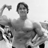 Arnold Schwarzenegger au Festival de Cannes en 1977