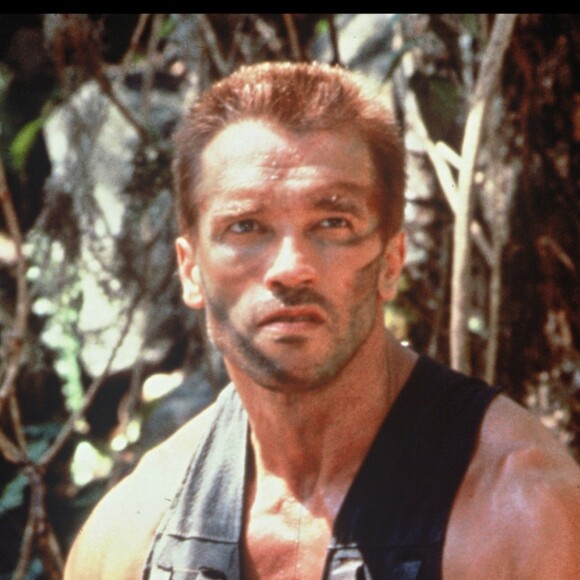 Arnold Schwarzenegger dans le film "Predator" en 1987