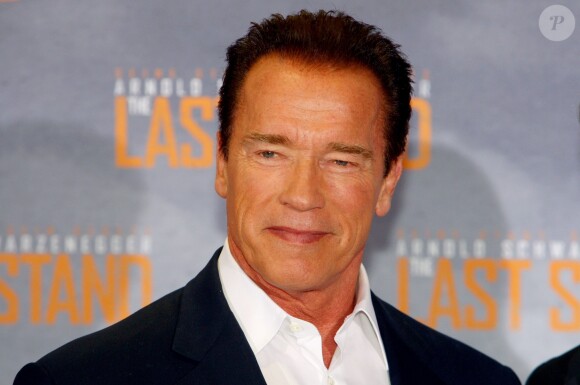 Arnold Schwarzenegger à la première du film "Le Dernier Rempart" à Cologne en 2013