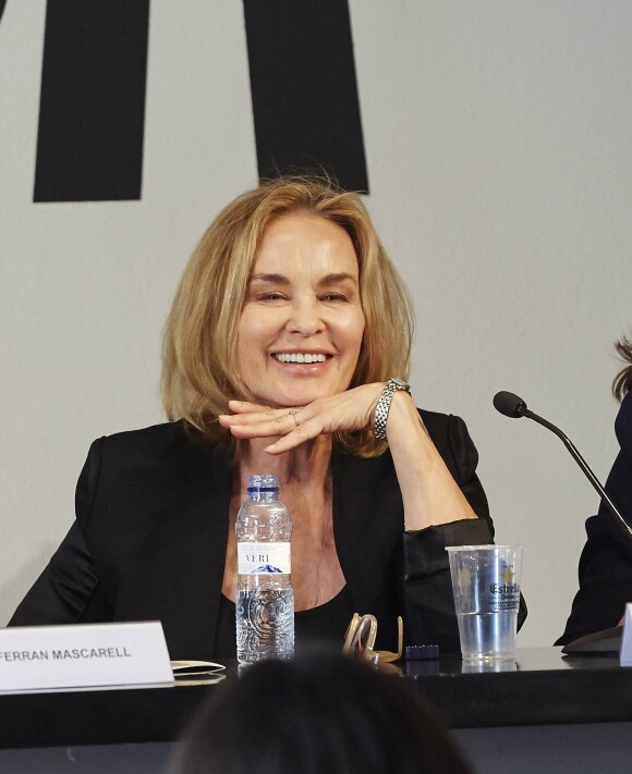 Jessica Lange présente son exposition de photographies, "Unseen", à Barcelone. Le 22 avril 2015