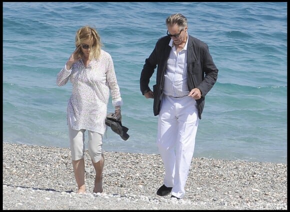 Sam Shepard et Jessica Lange à Taormine en 2009