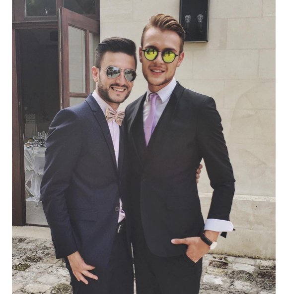 Maxim Assenza et Michal Kwiatkowski sur une photo publiée sur Instagram le 16 juillet 2017