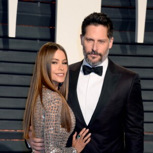 Sofia Vergara et son mari Joe Manganiello - People à la soirée Vanity Fair en marge de la cérémonie des Oscar 2017 à Los Angeles le 26 février 2017.