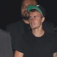 Justin Bieber quitte le restaurant le " Nobu " à Malibu Los Angeles, le 29 juillet 2017