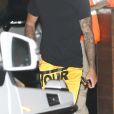 Justin Bieber quitte le restaurant le "Nobu" à Malibu Los Angeles, le 29 juillet 2017