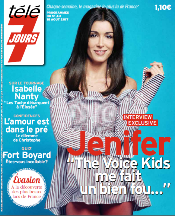 Couverture du magazine "Télé 7 Jours", en kiosques lundi 7 août 2017