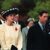 La princesse Diana et le prince Charles en visite officielle en Corée du Sud en novembre 1992.