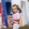 Mia Tindall, fille de Zara Phillips (Tindall) et de Mike Tindall, lors du Festival of British Eventing à Gatcombe Park à Minchinhampton, le 4 août 2017.