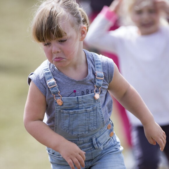 Mia Tindall, fille de Zara Phillips (Tindall) et de Mike Tindall, le 6 août 2017 lors du Festival of British Eventing à Gatcombe Park à Minchinhampton.