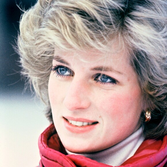 La princesse Diana à Lech en Autriche en janvier 1985.