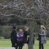 La princesse Alexia des Pays-Bas, la princesse Ariane des Pays-Bas et la princesse Catharina-Amalia des Pays-Bas aux obsèques de leur grand-père - Funérailles du père de la reine Maxima, Jorge Zorreguieta, au cimetière Parque Memorial proche de Buenos Aires, Argentine, le 10 août 2017.