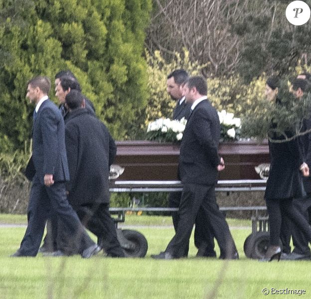 Funérailles du père de la reine Maxima, Jorge Zorreguieta, au cimetière du Parque Memorial proche de Buenos Aires, Argentine, le 10 août 2017.