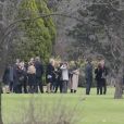 La reine Maxima des Pays-Bas, le roi Willem-Alexander des Pays-Bas, les proches et les amis - Funérailles du père de la reine Maxima, Jorge Zorreguieta, au cimetière Parque Memorial proche de Buenos Aires, Argentine, le 10 août 2017.