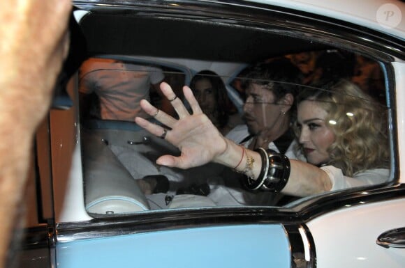 Madonna à La Havane pour son 58e anniversaire, le 16 août 2016.
