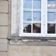 La princesse Josephine de Danemark à la fenêtre du château d'Amalienborg le jour de la rentrée des classes à Copenhague, le 15 août 2017.