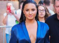 Demi Lovato : Décolleté plongeant et sans soutien-gorge pour une soirée glamour